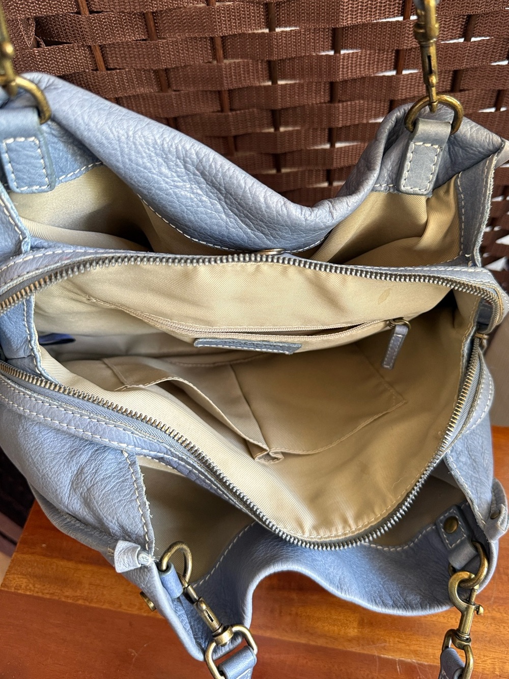 American Leather Co. Lenox Satchel - Picture 12 of 17